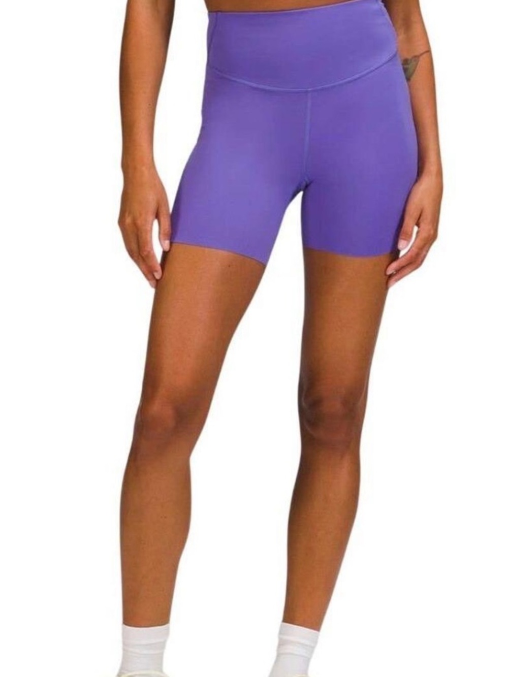 Lululemon Base Pace High-Rise 6" Shorts in Charged Indigo Sz 4 NWOT